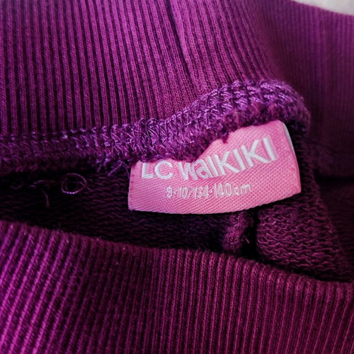 Lc Waikiki purple tracksuit for 8-9 years like new