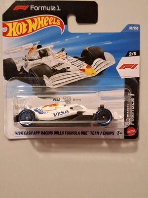 Hot Wheels Visa Cash App Racing Bulls Formula One new