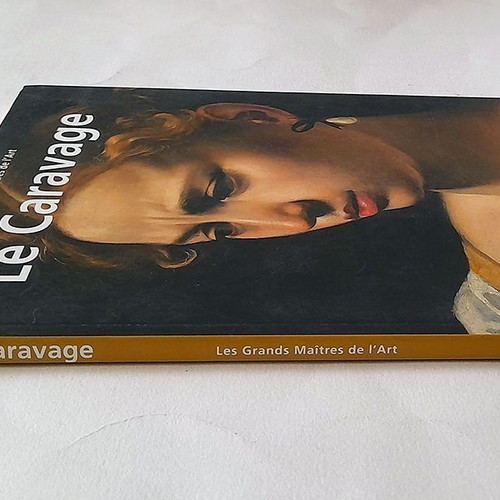 Le Caravage art book used, in French