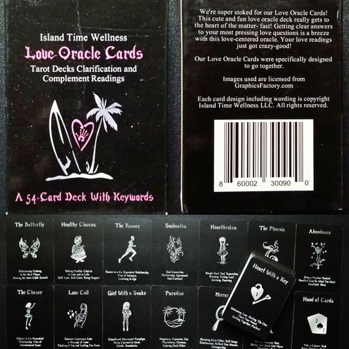 Love Oracle Fortune Telling Tarot Cards like new