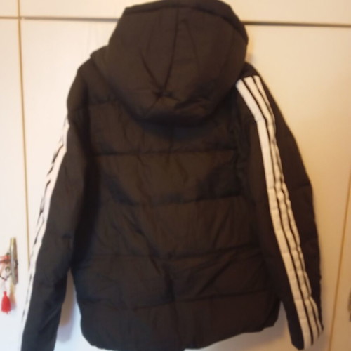 Adidas puffer climawarm jacket, black, size L