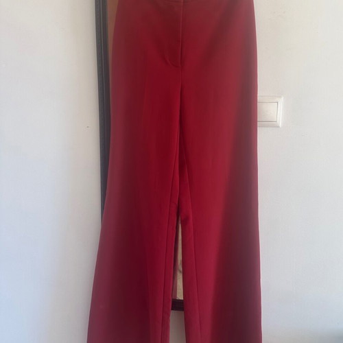 Toi & Moi burgundy pants with decorative buttons, size S