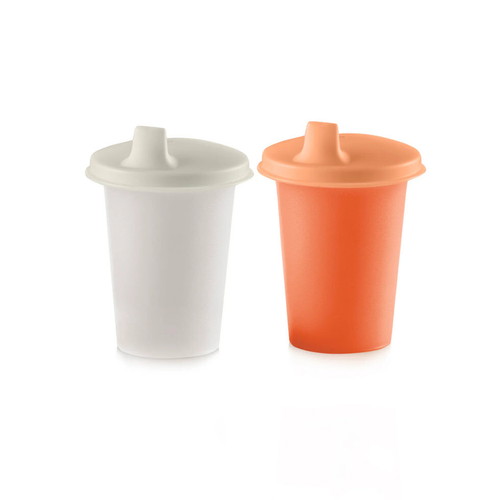 Bebe Tupperware cups 180 ml new, set of 2