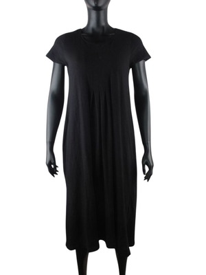 Gudrun Sjoden dress size S black long elastic with pockets like new