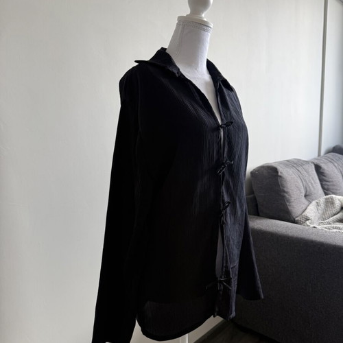 Issey Miyake Pleats Please inspired shirt used, oversize loose fit