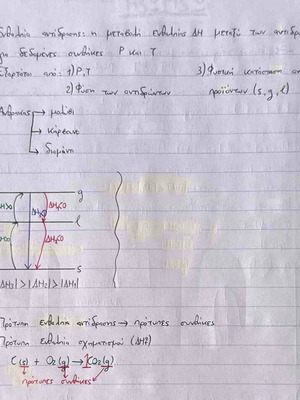 Handwritten Chemistry notes for 3rd grade Lyceum with bonus Volume A and B