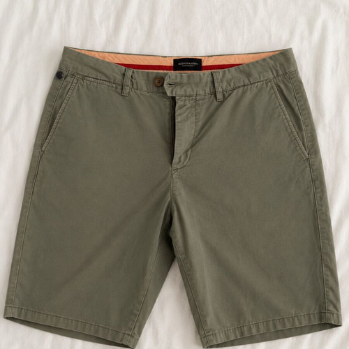 Scotch & Soda men's chino shorts olive W31 like new