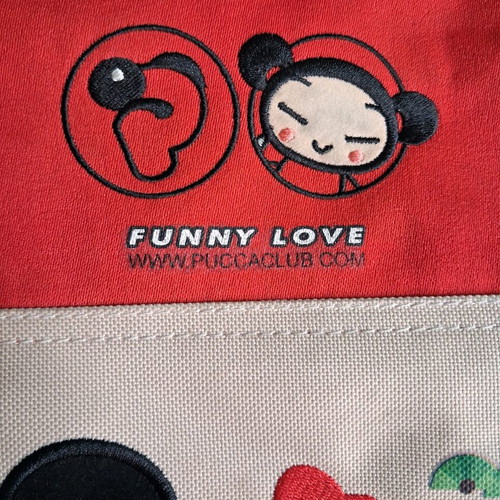 Pucca Funny Love Messenger Bag new, 00s retro style