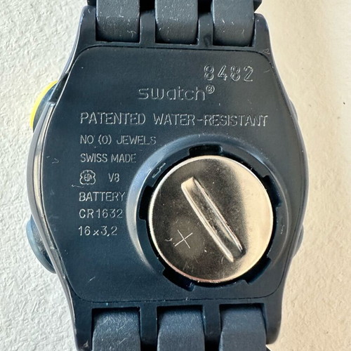 Swatch Provider Static watch used, blue unisex