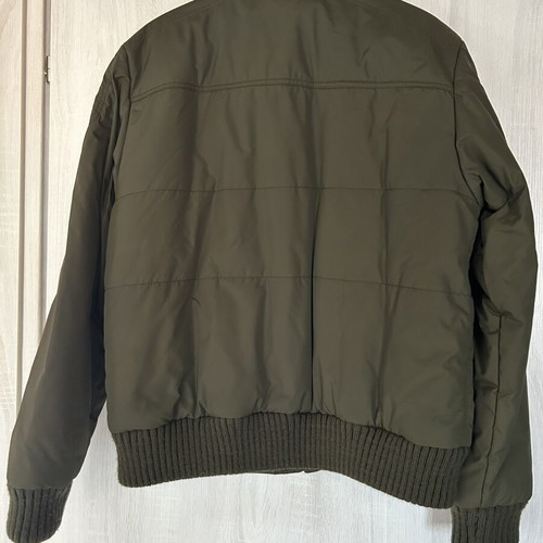 Tommy Hilfiger men's bomber jacket like new, olive green, size L