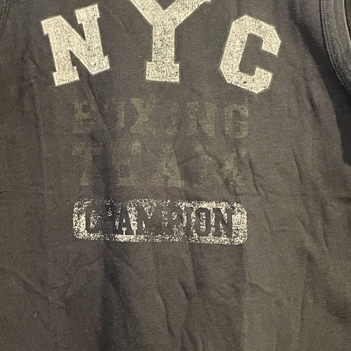 Benetton boys vintage NYC tank shirt used, size 146 cm