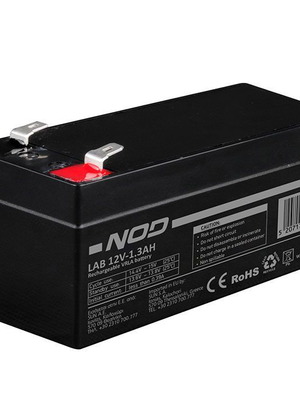 Μπαταρία μολύβδου NOD LAB 12V-1.3AH κατόπιν παραγγελίας