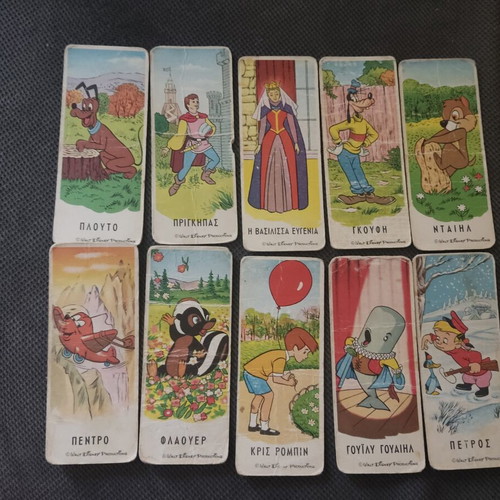 Melo Disney collectible cards pack of 10 used