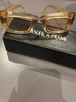 Oscar x Frank Sunglasses like new, clear yellow-orange