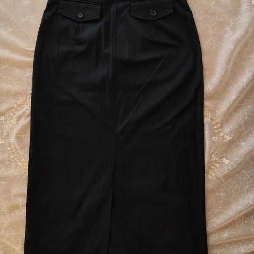 Long black skirt like new, size M / 38 / 10