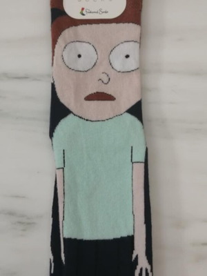 Памучни чорапи унисекс с дизайн Rick and Morty, нови