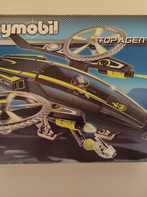 Playmobil Top Agents 2 5287 set like new with box and extra gifts