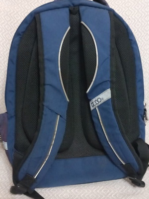 Polo school backpack with space design