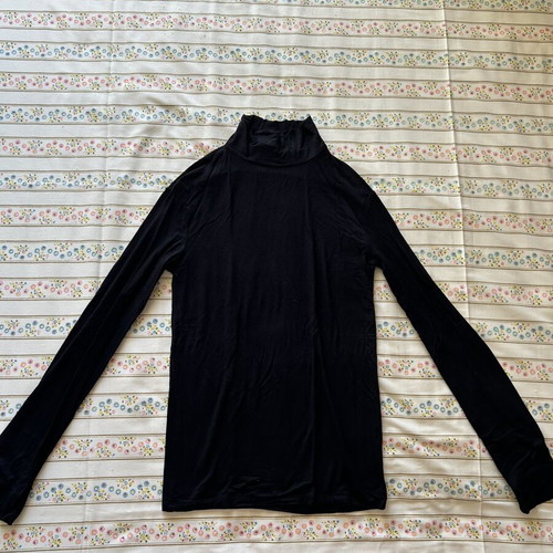 Stradivarius turtleneck sweater used, size S, black