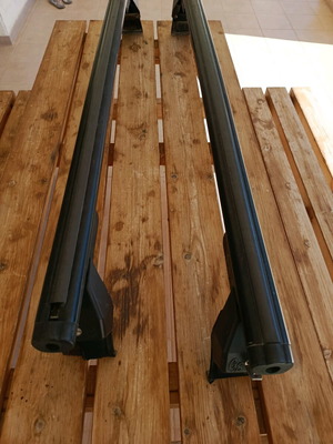 Hermes Roof Bars used for Toyota Auris 2008-12 set with feet