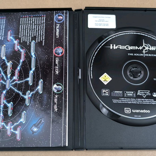 Haegemonia The Solon Heritage Expansion Pack PC game like new