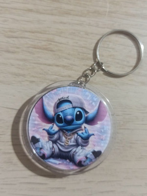 Stitch Στρογγυλό Μικρό Μπρελόκ Νέο
