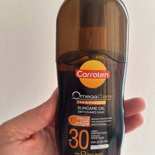 Carroten Omega Care Tan & Protect Suncare Oil SPF 30 new