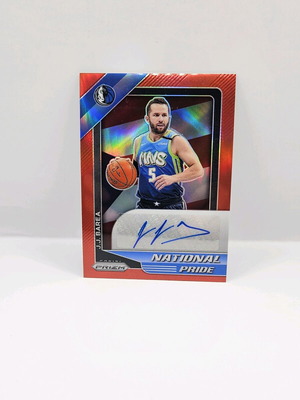 Κάρτα Panini Prizm JJ Barea red autograph σαν καινούργιο