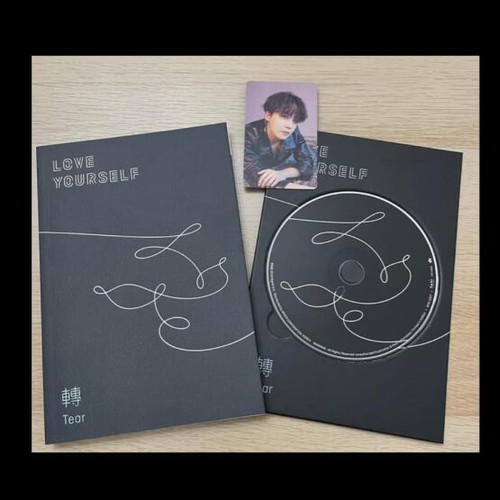 Love Yourself Tear book like new with CD, J-Hope card and poster
