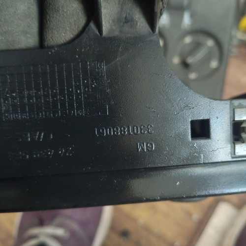 Opel Zafira A climatronic display 24439584