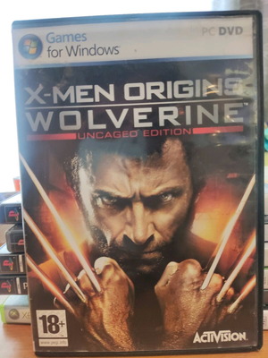 X-Men Origins Wolverine Uncaged Edition PC like new with manual