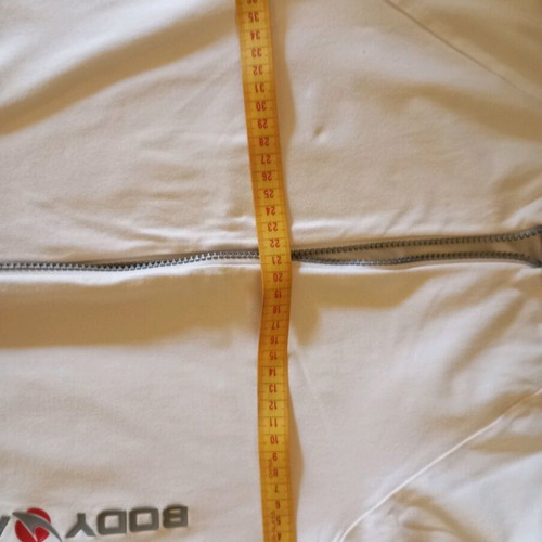Body Action sports jacket like new, women's size Small, white with gray details