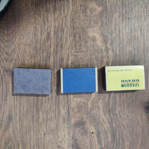 Vintage authentic matchboxes set of 3 used, Israel, India, Japan