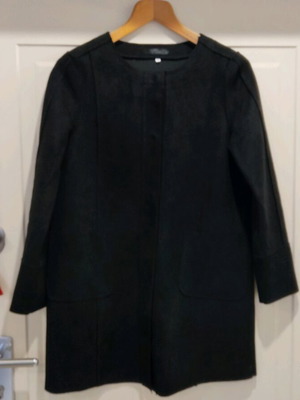 Women's jacket outerwear like new, black, size M