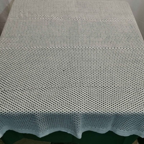 Knitted blanket used from 1960 era