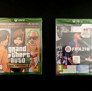 Rockstar Games Grand Theft Auto : The Trilogy & EA FIFA 21 (XBOX ONE & SERIES X|S)
