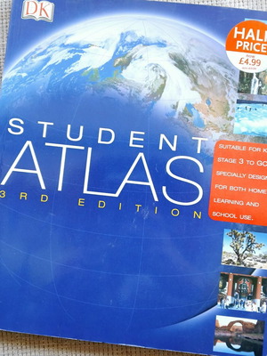 Student Atlas των DK editions σαν καινούργιο, αγγλική έκδοση