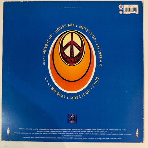 Capella Move It Up / Big Beat maxi single used, electronic