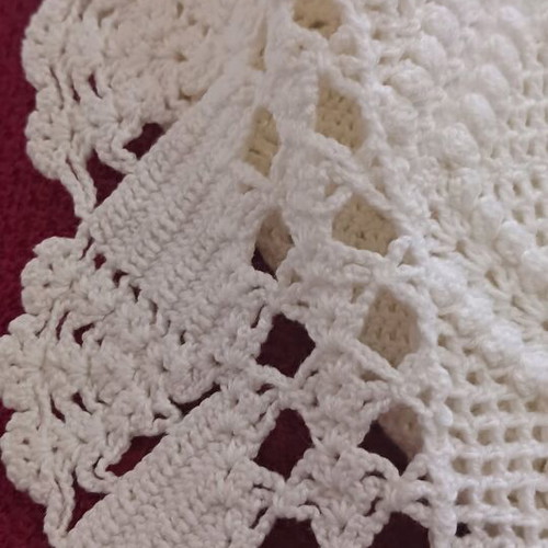Κουβέρτα χειροποίητη 100% βαμβακερή boho, 180x200, καινούργια