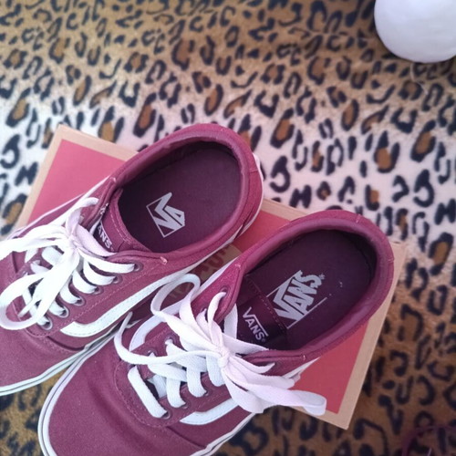 Vans sneakers size 36 like new, red