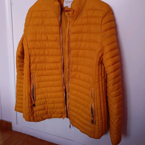 Women's jacket like new, yellow-orange, XL-XXL