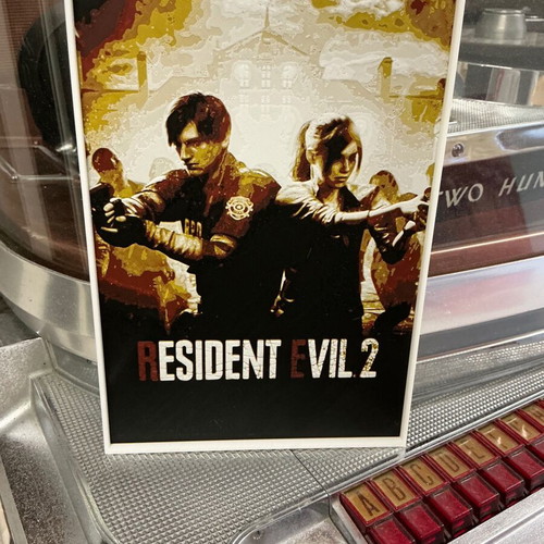 Resident Evil 2 Remake decorative new with Leon and Claire