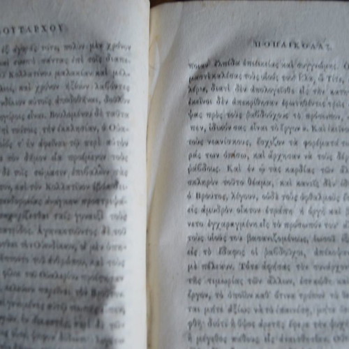Plutarch Parallel Lives Volume II used