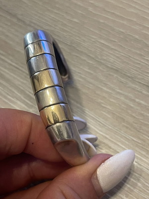 925 585 silver-gold bracelet, handmade