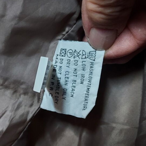 Women's jacket like new, spring and autumn, beige faux leather
