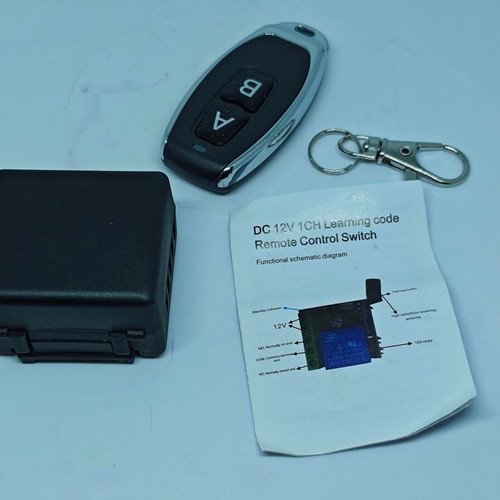 Wireless Remote Control Switch 12V DC with 10A Relay like new