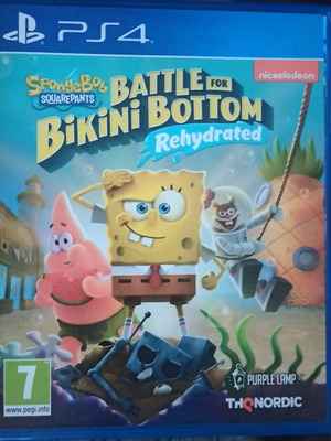 Spongebob SquarePants Battle for Bikini Bottom PS4 game