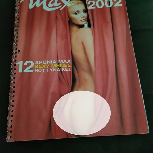 Max 2002 calendar vintage, like new