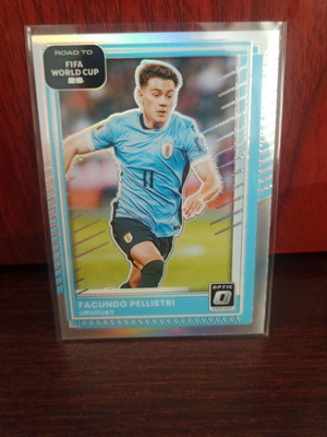 Facundo Pellistri Silver Road to FIFA World Cup card like new