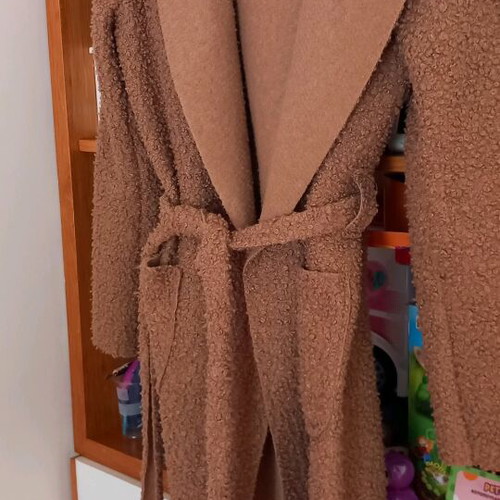 Women's cardigan like new, tan color, size M-L